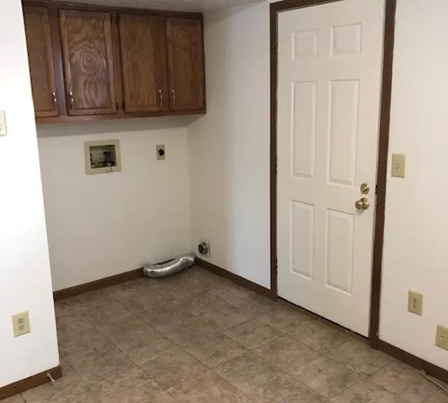 Laundry area