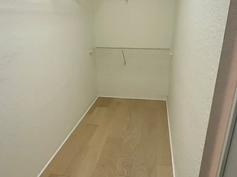Master walk in closet