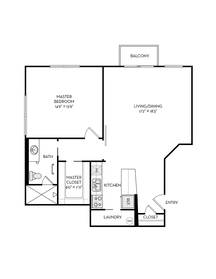 Floor plan LA4R