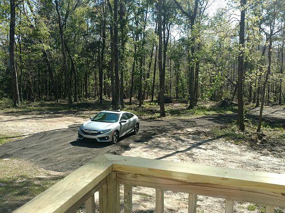 view from front deck