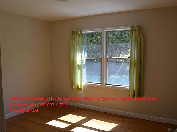 Lush view from every bedroom, Large Walk-in closet + 4 extra