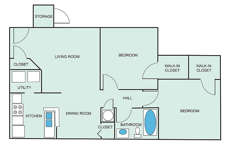 Floor plan B1R