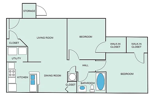 Floor plan B1R