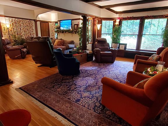 Living Room #2 ~ Piano & Bay Windows