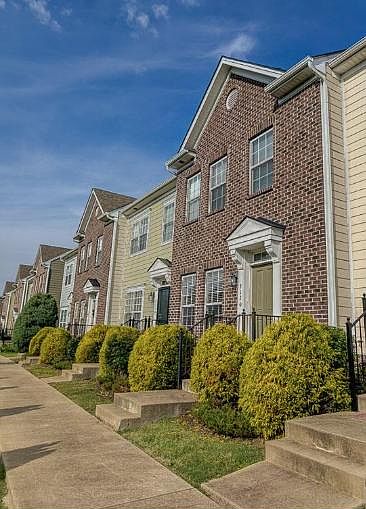 Front door from private walkway.