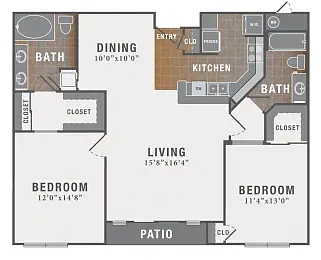 Floor plan B2