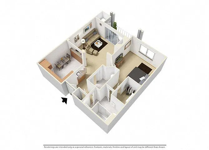 Floor plan The Creekside