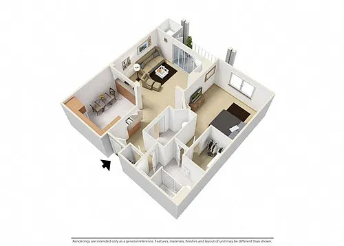 Floor plan The Creekside