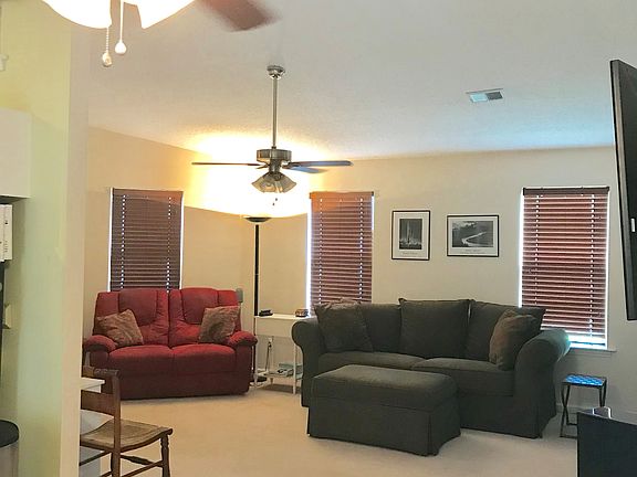 den w/vaulted ceiling