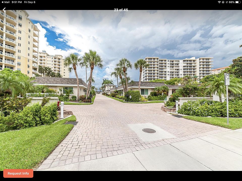 Entrance to First Lido Condominiums