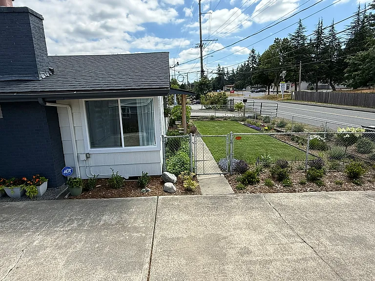 Driveway with carport