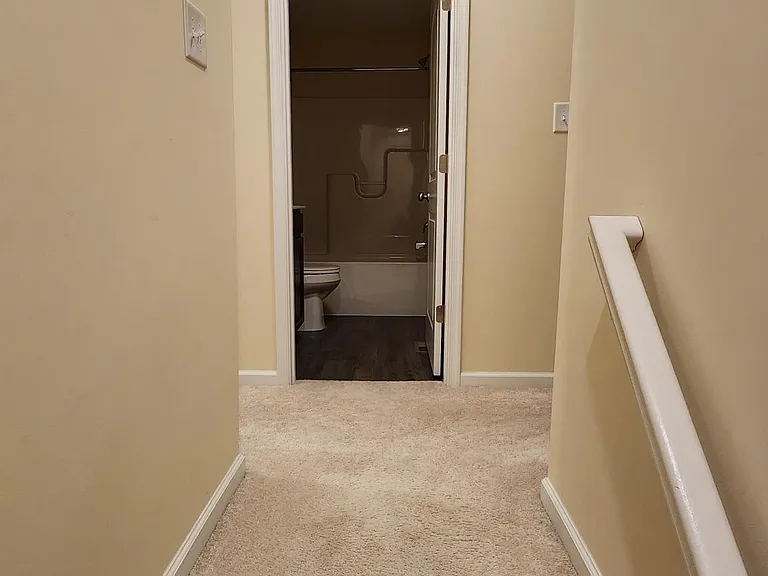 entrance to hallway