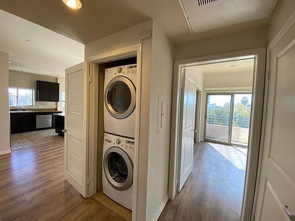 front loading LG smart washer and dryer. Conservation and convenience! No fighting for time in a laundry room.