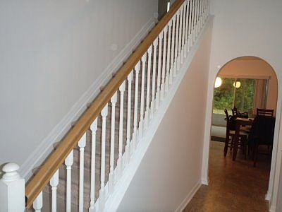 Spindle Staircase & Rounded Arch
