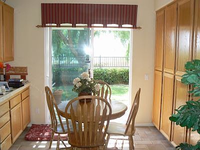 Thekitchen also features a fantastic dining nook