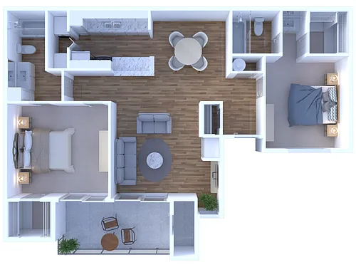 Floor plan Bradford - Renovated