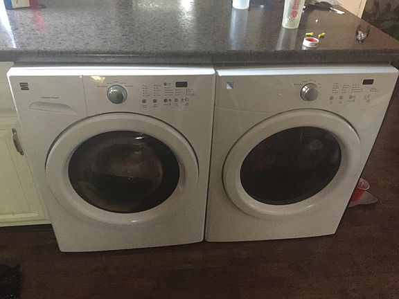 New Washer and Dryer