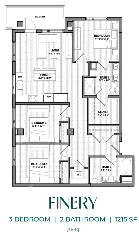 Floor plan Finery