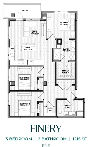 Floor plan Finery