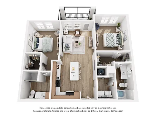 Floor plan The Roseate