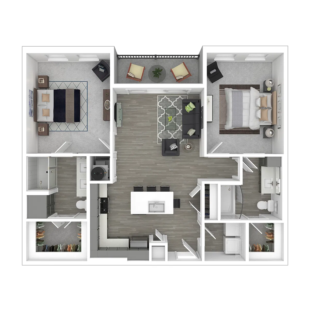 Floor plan B6 Combs