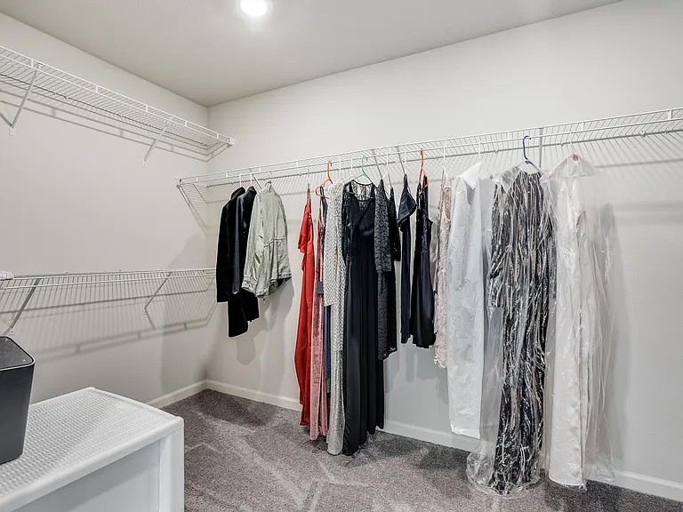 Spacious closet