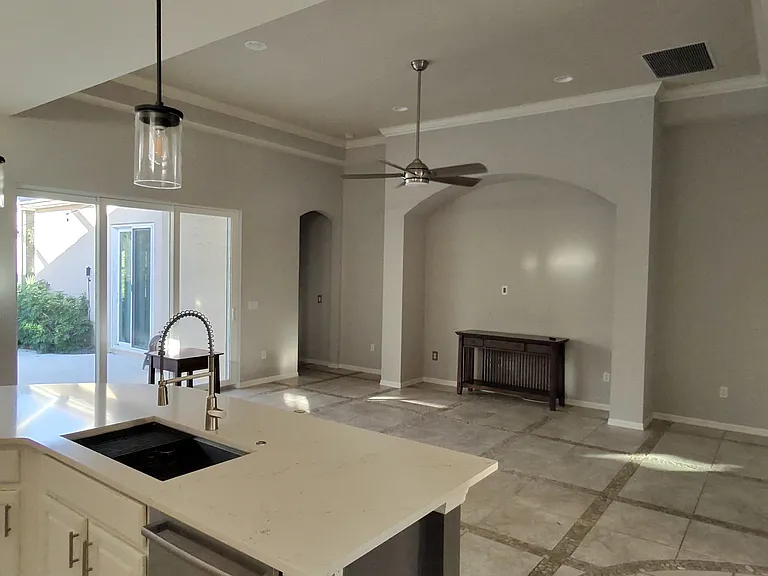Brand new quartz countertop and new appliances