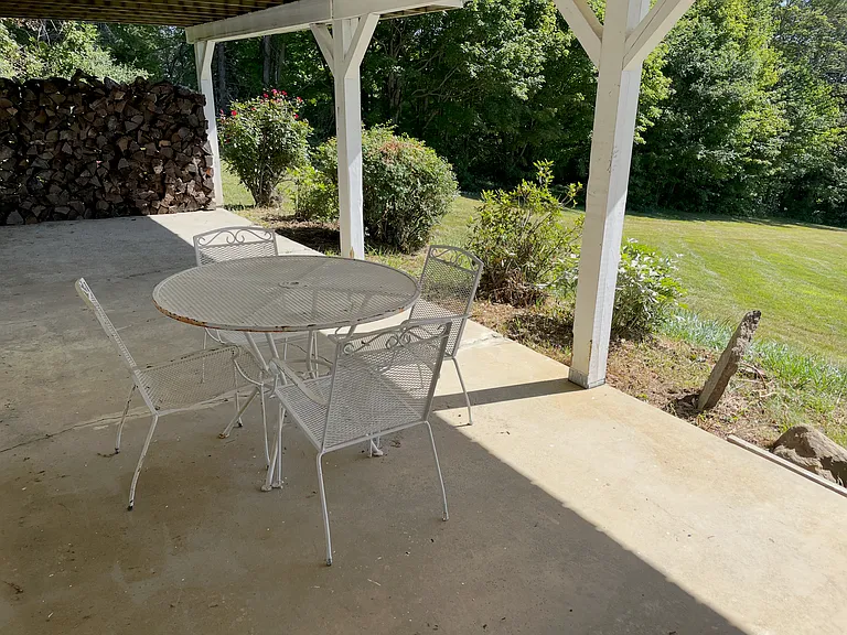 Back patio