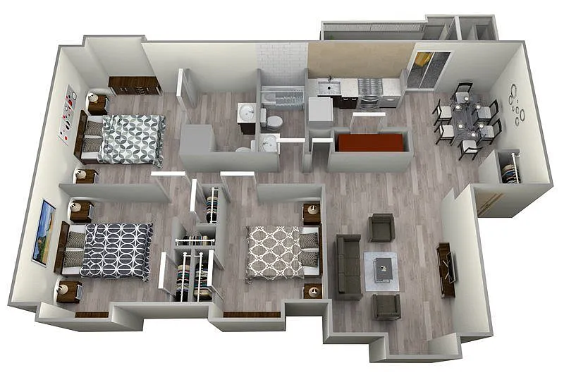 Floor plan The Elizabeth