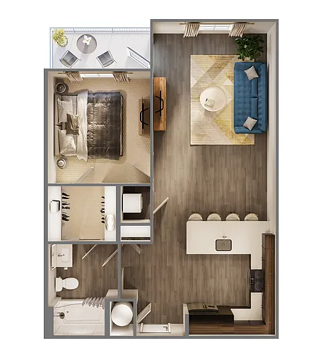 Floor plan A2P