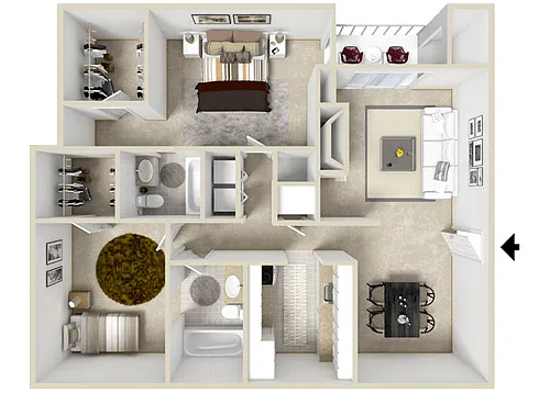 Floor plan Target