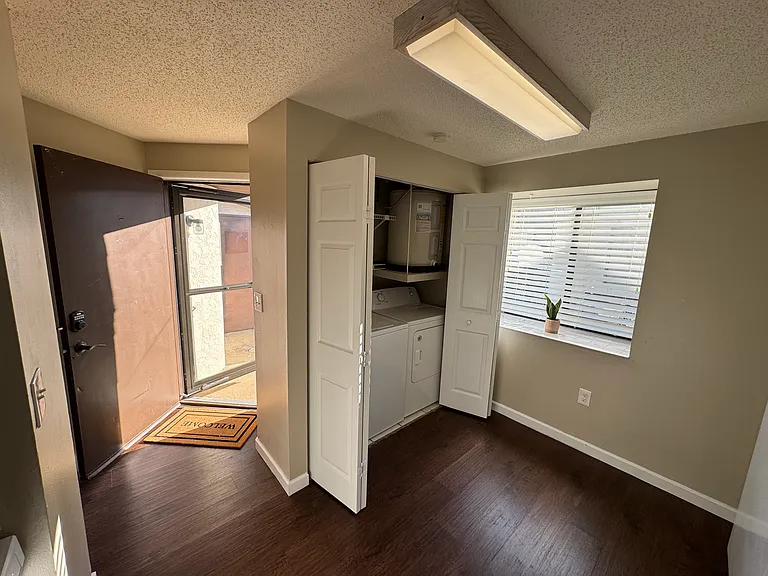 Washer and Dryer in Kitchen