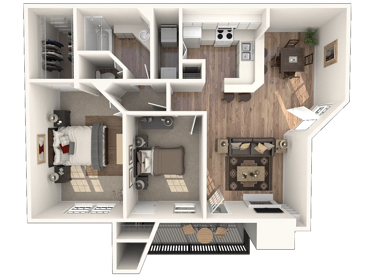 Floor plan Channings Mark - B1
