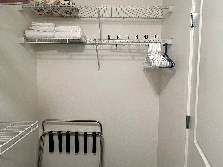 Master bedroom closet