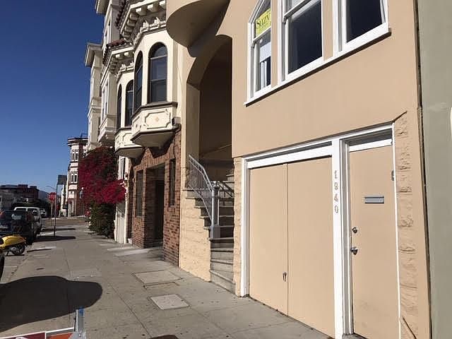 Entrance to top floor