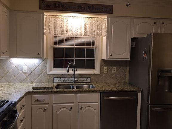 tiled backsplash