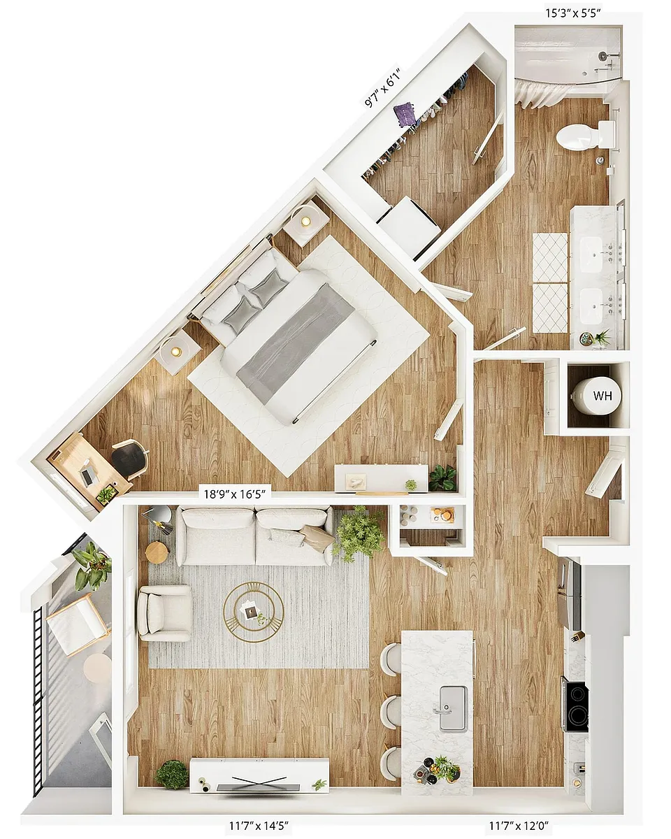Floor plan A1
