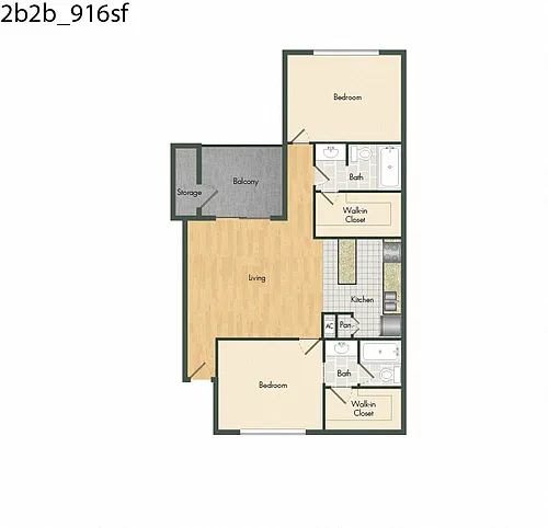 Floor plan B5 Affordable