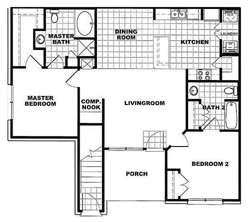 Floor plan Bocage II