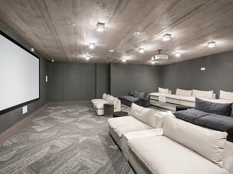 Grab popcorn and relax in our media lounge.