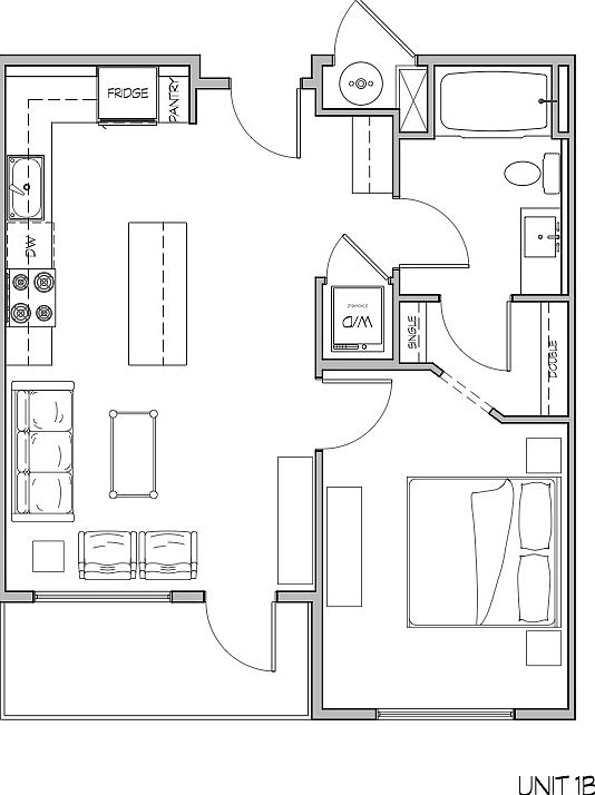1st image of 515 S 400 E #1B-1Ba-577Sqft