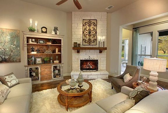 Fireplace in Family Room