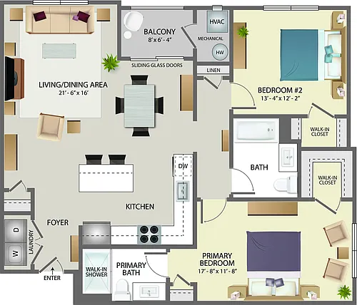 Floor plan Dogwood