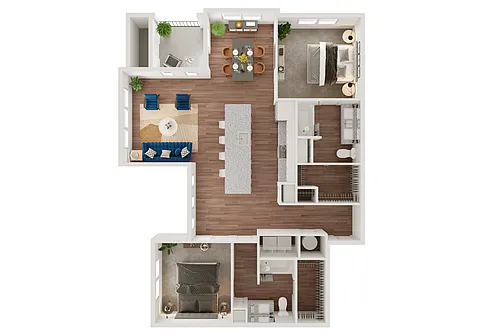 Floor plan B3