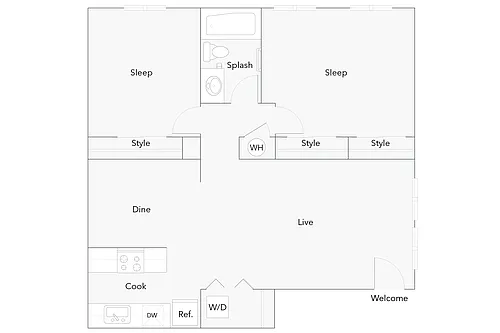 Floor plan Berkley