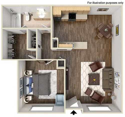Floor plan 1A1