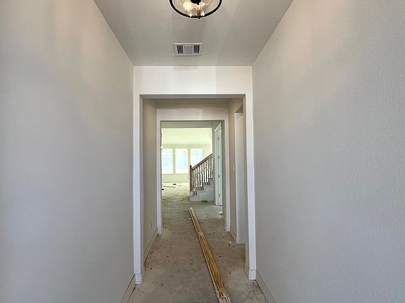Construction progress -entryway