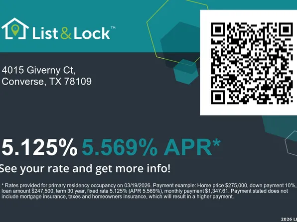 4015 Giverny Ct, Converse, TX 78109