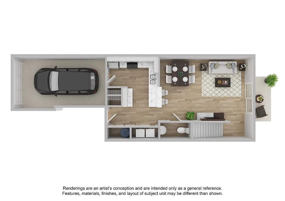 Floor plan Summit (Townhome) | Renovated