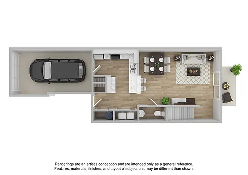 Floor plan Summit (Townhome) | Renovated